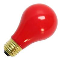 View 25 watt 130 volt A19 Medium Screw Base Red