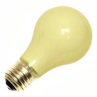 View 25 watt 130 volt A19 Medium Screw Base Yellow