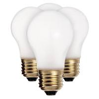 Satco 40 watt 130 volt A15 Medium Screw Base 2700K Warm White Dimmable Appliance Bulb (4-Pack)