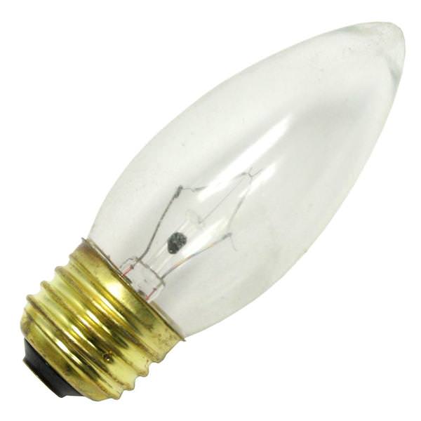 60 watt 130 volt B11 Medium Screw Base 2700K Warm White Dimmable