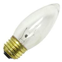 Satco 60 watt 130 volt B11 Medium Screw Base 2700K Warm White Dimmable