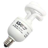 Satco 5 watt 120 volt T2 Candelabra Screw Base 5000K Daylight CFL
