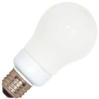 Satco 7 watt 120 volt A19 Medium Screw Base 2700K Warm White CFL