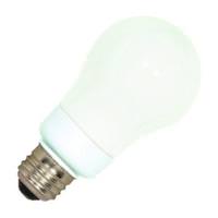 Satco 7 watt 120 volt A19 Medium Screw Base 4100K Cool White CFL