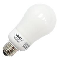 Satco 11 watt 120 volt A19 Medium Screw Base 4100K Cool White CFL