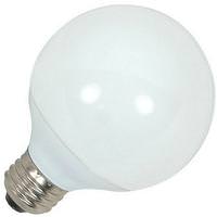 Satco 15 watt 120 volt G25 Medium Screw Base 2700K Warm White CFL