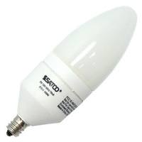 Satco 3 watt 120 volt Candelabra Screw Base 5000K Daylight CFL