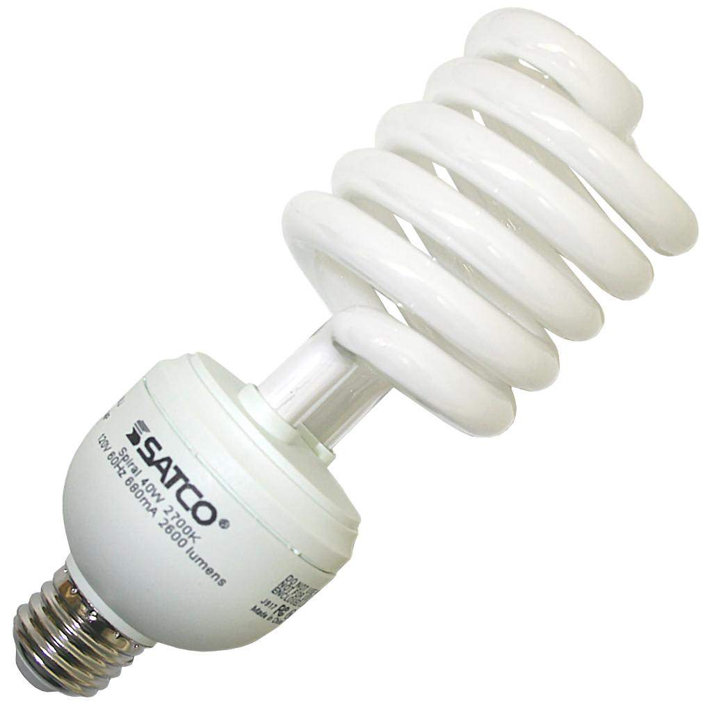 Satco 07334 Twist (Medium Screw Base) Compact Fluorescent Light Bulb