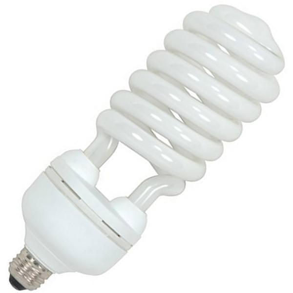 55 watt 120 volt T5 Medium Screw Base 4100K Cool White CFL