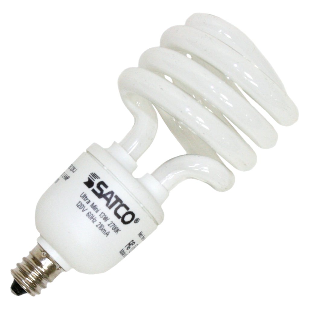 Satco 07364 Twist (Candelabra Screw Base) Compact Fluorescent Light