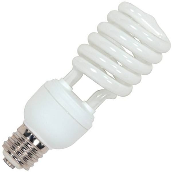 40 watt 277 volt T4 Mogul Screw Base 4100K Cool White CFL