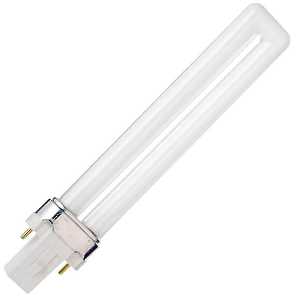 9 watt T4 2-Pin Base 5000K Daylight CFL
