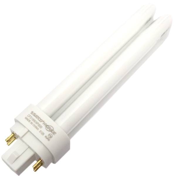 18 watt T4 4-Pin Base 3000K Warm White CFL