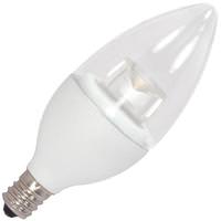 Satco 2.8 watt 120 volt B11 Candelabra Screw Base 3000K Natural White Dimmable LED