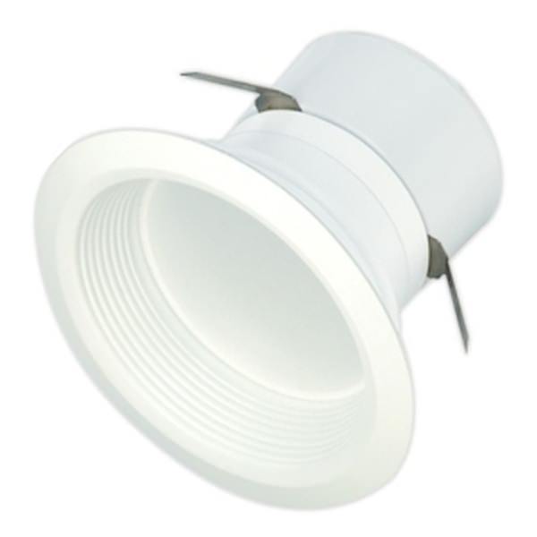 4" 10 watt 120 volt Medium Screw Base 3000K Dimmable Flood LED Retrofit Kit