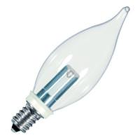 Satco 1 watt 120 volt CA8 Candelabra Screw Base 2700K Warm White LED