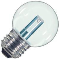 Satco 1.4 watt 120 volt G16.5 Medium Screw Base 2700K Warm White LED