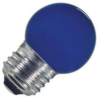 Satco 1.2 watt 120 volt S11 Medium Screw Base Blue Non-Dimmable LED
