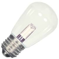 Satco 1.4 watt 120 volt S14 Medium Screw Base 2700K Warm White Clear LED