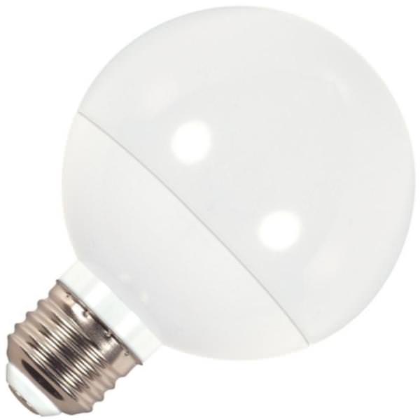 6 watt 120 volt G25 Medium Screw Base 4000K Natural White Dimmable LED