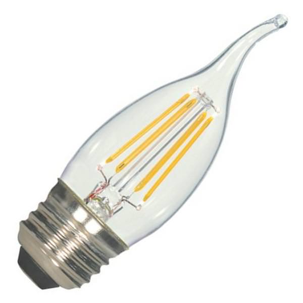 5 watt 120 volt F11 Medium Screw Base 5000K Daylight Dimmable LED