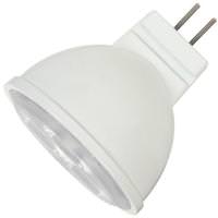 Satco 3 watt 12 volt MR11 Bi-Pin Base 4000K Cool White Narrow Flood LED