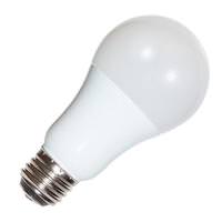Satco 3/9/12 watt 3 Way 120 volt A19 Double Contact Medium Screw Base 5000K Daylight LED