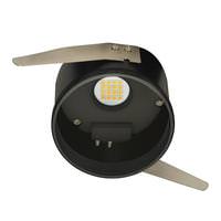 Satco 4" 10.5 watt 120 volt 2700K Black Dimmable LED Fixture Base