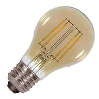 Satco 4.5 watt 120 volt A19 Medium Screw Base 2200K Warm White Amber Dimmable LED
