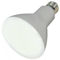 Satco 9.5 watt 120 volt BR30 Medium Screw Base 4000K Cool White Dimmable LED