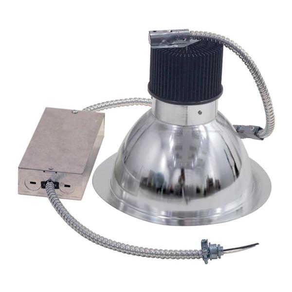 8" 20 watt 120/277 volt 3000K Dimmable Commercial LED Downlight