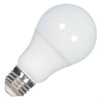 Satco 10 watt 120 volt A19 Medium Screw Base 3000K Natural White Dimmable LED