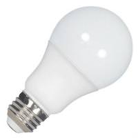 Satco 5 watt 120 volt A19 Medium Screw (E26) Base 5000K Daylight Frosted Dimmable LED