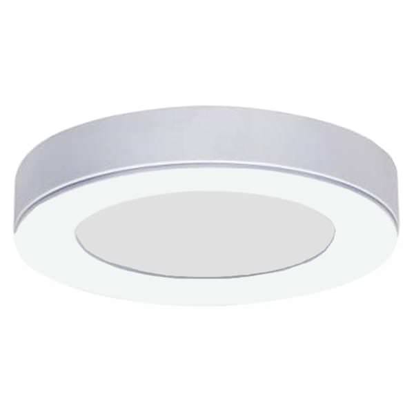 6" 12.5 watt 120 volt 3000K White Dimmable LED Flush Mount