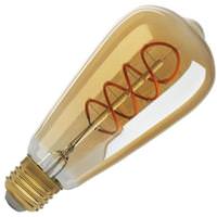 View 4 watt 120 volt ST19 Medium Screw Base 2000K Amber Dimmable LED