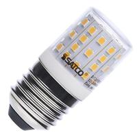 Satco 3.5 watt 120/240 volt T14 European Medium Screw Base 3000K White Clear Non-Dimmable LED