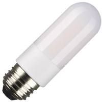 Satco 8 watt 120 volt T10 Medium Screw Base 3000K Natural White LED