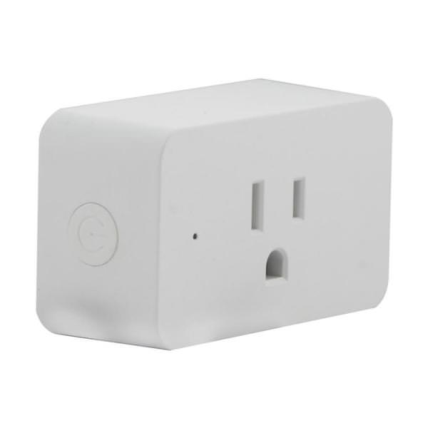 300 watt 125 volt 15A White Smart Wall Outlet