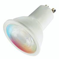 Satco 5.5 watt 120 volt MR16 Twist and Lock Base CCT Tunable RGB Dimmable LED