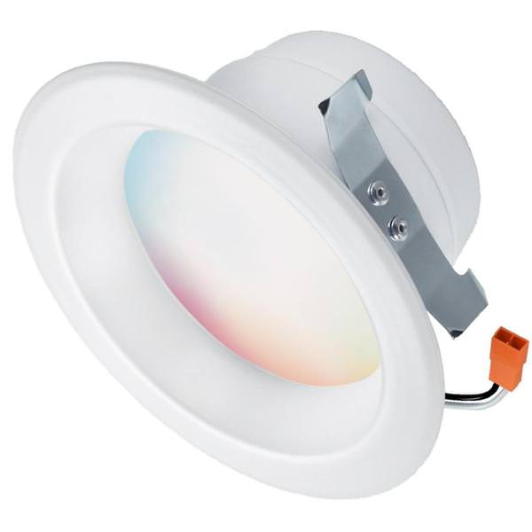 4" 8.7 watt 120 volt CCT Tunable RGB Dimmable LED