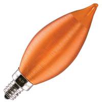 Satco 4 watt 120 volt CA11 Candelabra Screw Base 2100K Dimmable LED 