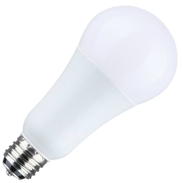 Selectable watt 120 volt A21 Medium Double Contact 3000K Natural White LED Light Bulb