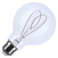 Satco 6 watt 120 volt G25 Medium Screw Base 2700K Warm White Reminiscent Flex Gray Loop Dimmable LED