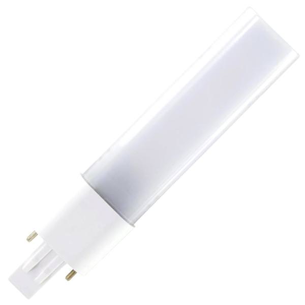 5.5 watt 120/277 volt PL 2-Pin Base 3000K Natural White Dual Technology LED