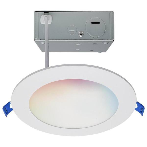 6" 12 watt 120 volt CCT Tunable RGB Dimmable LED
