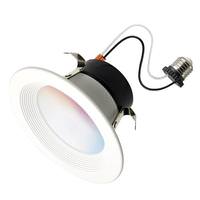 Satco 4" 10.5 watt 120 volt CCT Tunable RGB Dimmable LED