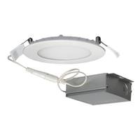 Satco 4" 10 watt 120 volt 5000K Dimmable LED Downlight with Remote Driver