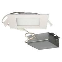 Satco 4" 10 watt 120 volt 4000K Dimmable LED Downlight with Remote Driver