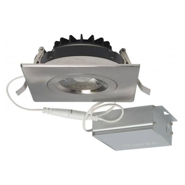 4" 12 watt 120 volt 3000K Dimmable LED Downlight with Remote Driver