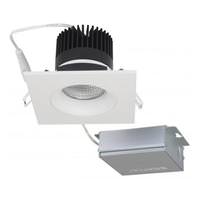 Satco 3.5" 12 watt 120 volt 3000K Dimmable LED Downlight with Remote Driver